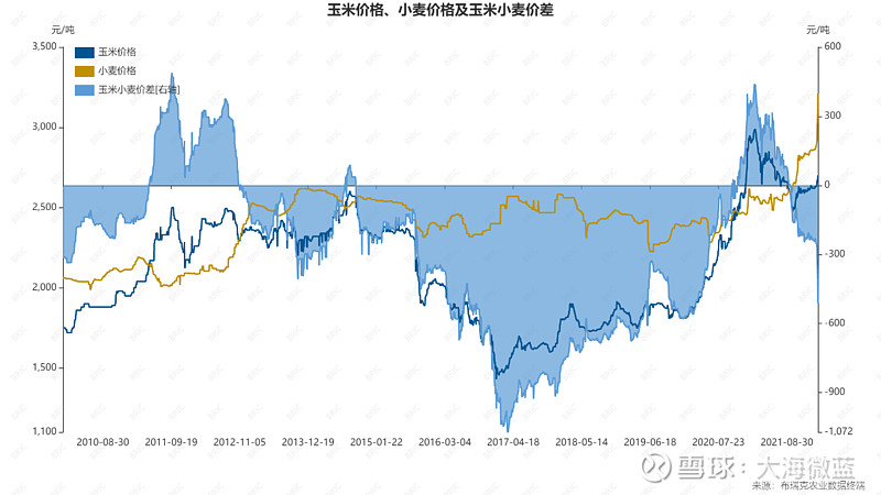 （2024年8月2日）今日小麦期货和美小麦价格行情查询