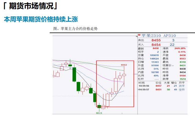 （2024年9月25日）今日苹果期货最新价格查询