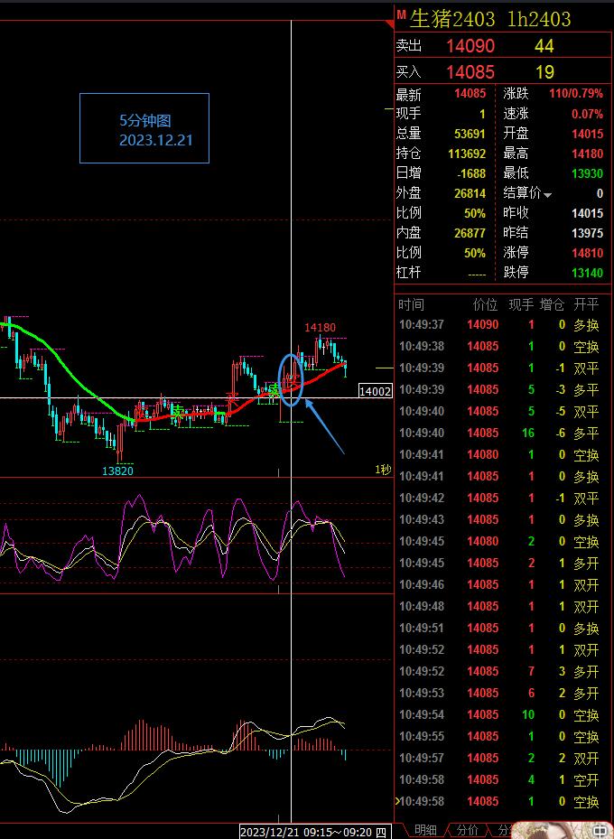 11月28日生猪期货持仓龙虎榜分析：生猪期货后市或将延续震荡调整态势