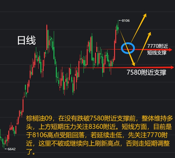 棕榈油期货主力连续2周K线收阳 棕榈油继续去库