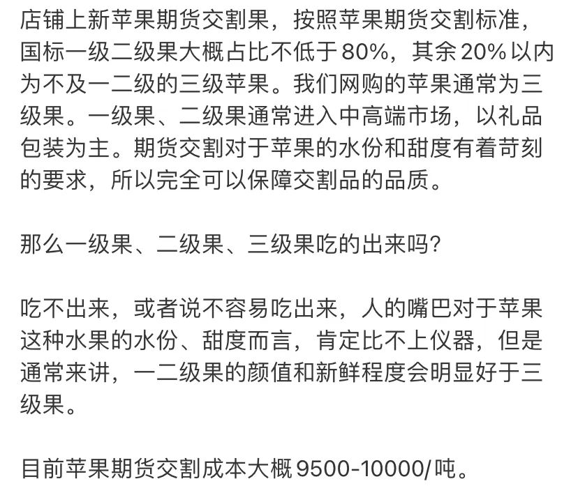 （2024年12月20日）今日苹果期货最新价格查询