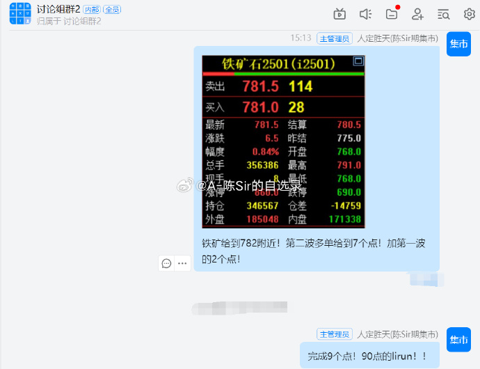 1月15日铁矿石期货持仓龙虎榜分析：多方进场情绪强于空方