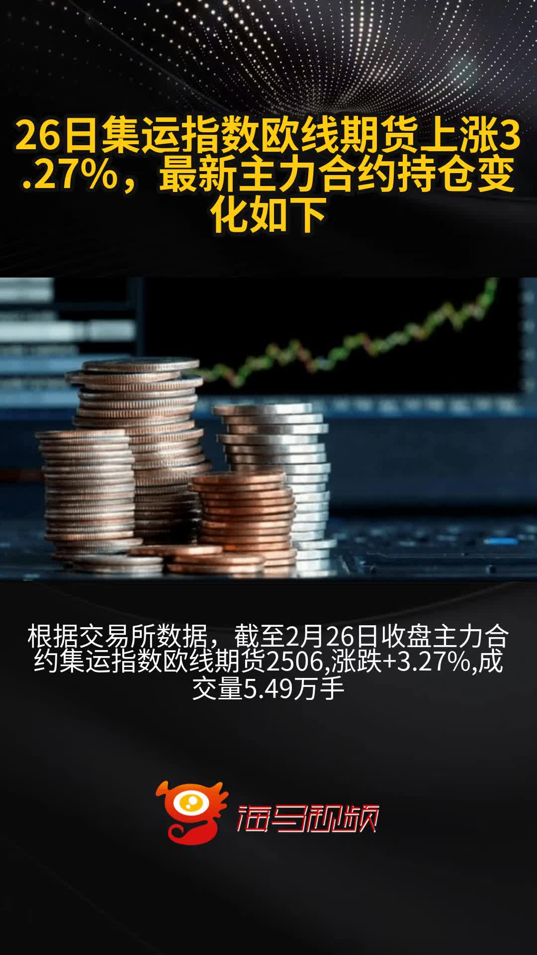 3月5日收盘集运指数（欧线）期货资金流出8090.51万点